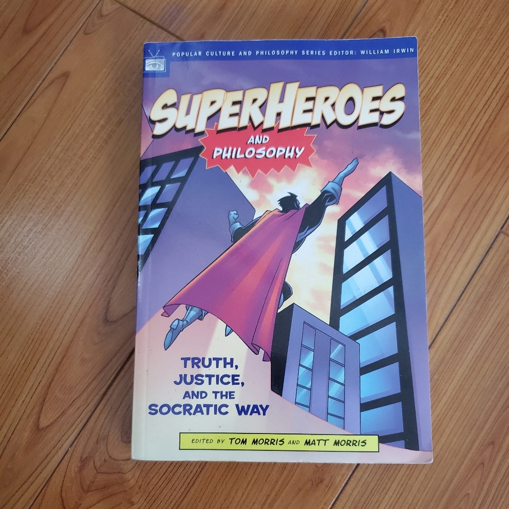 Superheroes and philosophy book